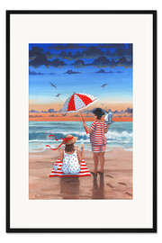 Gerahmter Kunstdruck Zu Ihren Diensten (Variante 1)