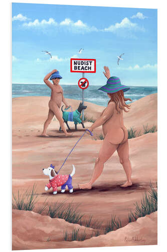 Stampa su PVC 25827 Nudist Beach