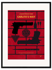 Ingelijste kunstdruk Carlito's Way