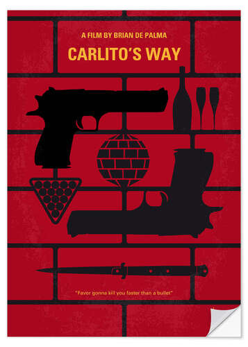 Wandsticker Carlito's Way