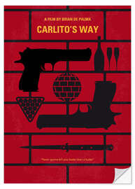 Naklejka na ścianę Carlito's Way