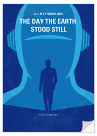 Selvklebende plakat The Day The Earth Stood Still