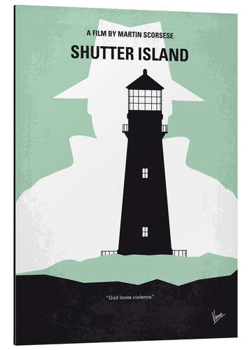 Aluminiumsbilde Shutter Island