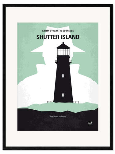 Stampa artistica con cornice Shutter Island