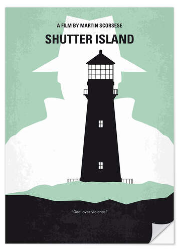 Sticker mural Shutter Island (anglais)