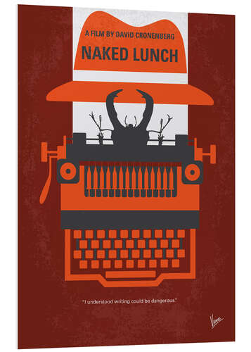 Quadro em PVC Naked Lunch