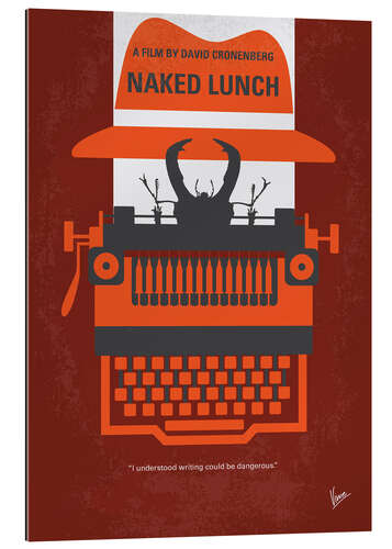 Quadro em plexi-alumínio Naked Lunch