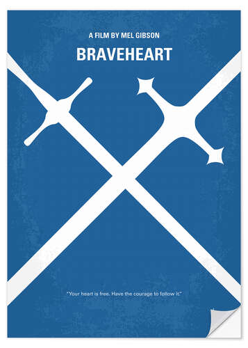 Autocolante decorativo Braveheart