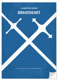 Naklejka na ścianę Braveheart