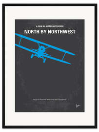 Gerahmter Kunstdruck North By Northwest