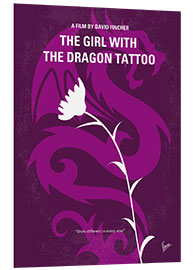 Foam board print The Girl With The Dragon Tattoo