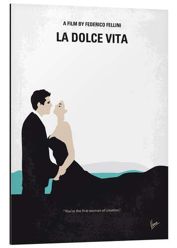 Aluminium print La Dolce Vita