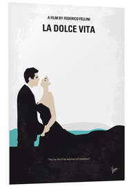 Foam board print La Dolce Vita