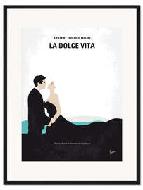 Gerahmter Kunstdruck La Dolce Vita