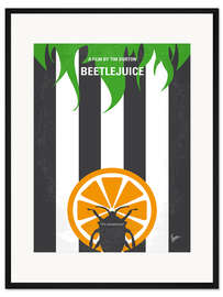 Gerahmter Kunstdruck Beetlejuice