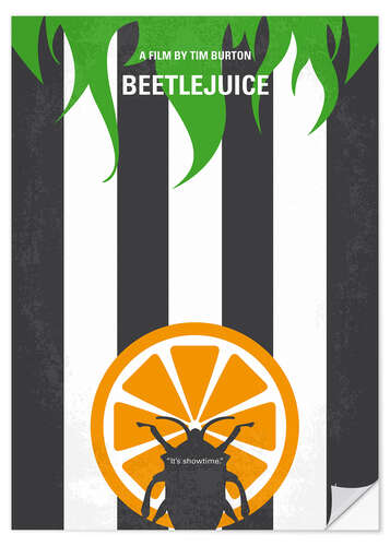 Sticker mural Beetlejuice (anglais)