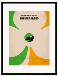 Stampa artistica con cornice The Departed (Il bene e il male)