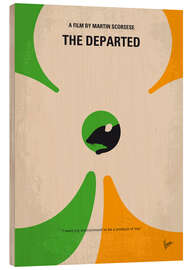 Wood print The Departed