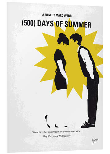 Foam board print (500) Days Of Summer