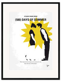 Kunsttryk i ramme 500 Days Of Summer