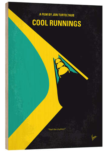 Cuadro de madera Cool Runnings