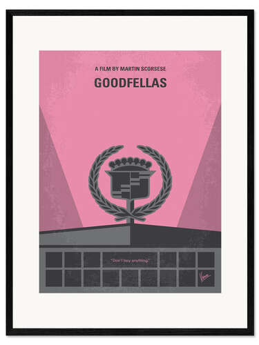 Plakat artystyczny premium w ramie Goodfellas