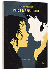 Holzbild Pride &amp; Prejudice