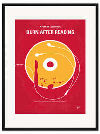 Gerahmter Kunstdruck Burn After Reading