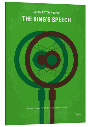 Cuadro de aluminio The King's Speech