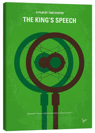 Canvas print The King&#039;s Speech