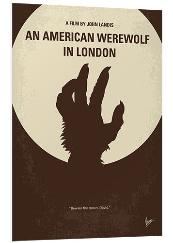 Foam board print An American Werewolf In London