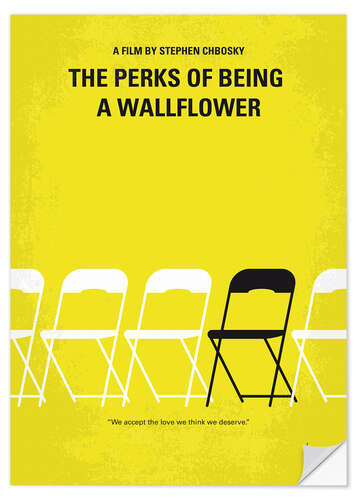 Selvklebende plakat Perks of Being a Wallflower