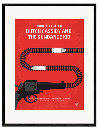 Kunsttryk i ramme Butch Cassidy And The Sundance Kid