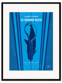 Kehystetty taidepainatus Le Grand Bleu