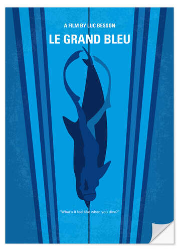 Wandsticker Le Grand Bleu