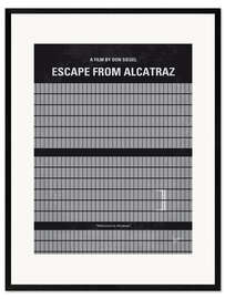 Ingelijste kunstdruk Escape From Alcatraz