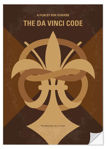 Wandsticker The Da Vinci Code