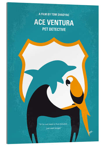 Quadro em plexi-alumínio Ace Ventura