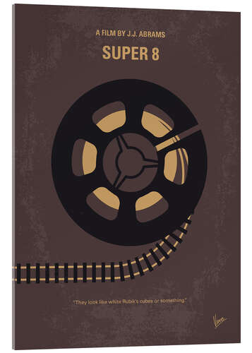 Acrylic print Super 8