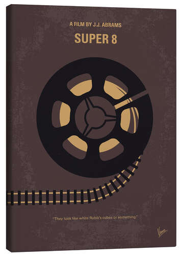 Canvastavla Super 8