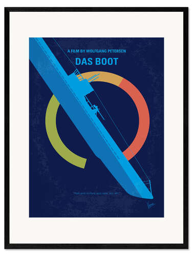 Ingelijste kunstdruk Das Boot