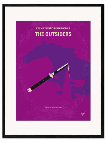 Gerahmter Kunstdruck The Outsiders