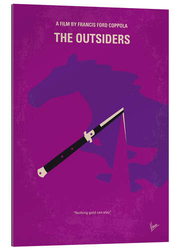 Quadro em plexi-alumínio The Outsiders