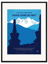 Gerahmter Kunstdruck Seven Years In Tibet