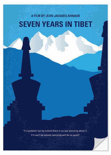 Vinilo para la pared Seven Years In Tibet