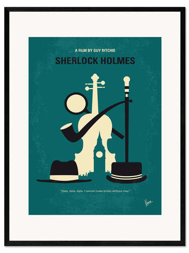 Framed art print Sherlock Holmes
