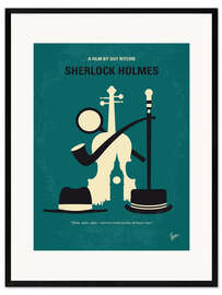 Gerahmter Kunstdruck Sherlock Holmes