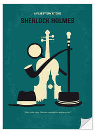 Wall sticker Sherlock Holmes