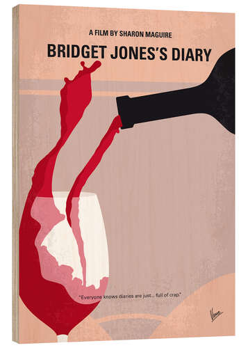 Holzbild Bridget Jones's Diary