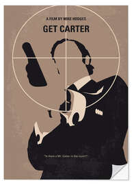 Selvklebende plakat Get Carter